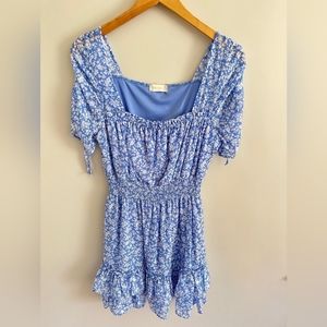 Perfect Condition Large Floral Smock Dress Altar'd State